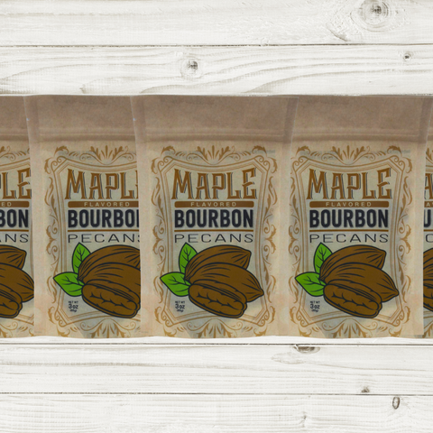 Maple Bourbon Pecans 5 Pack