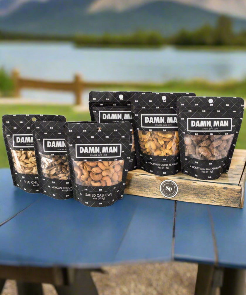 Damn, Man | Snacks Guys Love | Men's Premium Nuts & Meats Gifts – DM Snacks