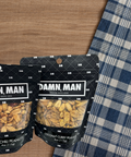 Damn, Man Peanuts Spicy Beef Jerky and Nut Bag