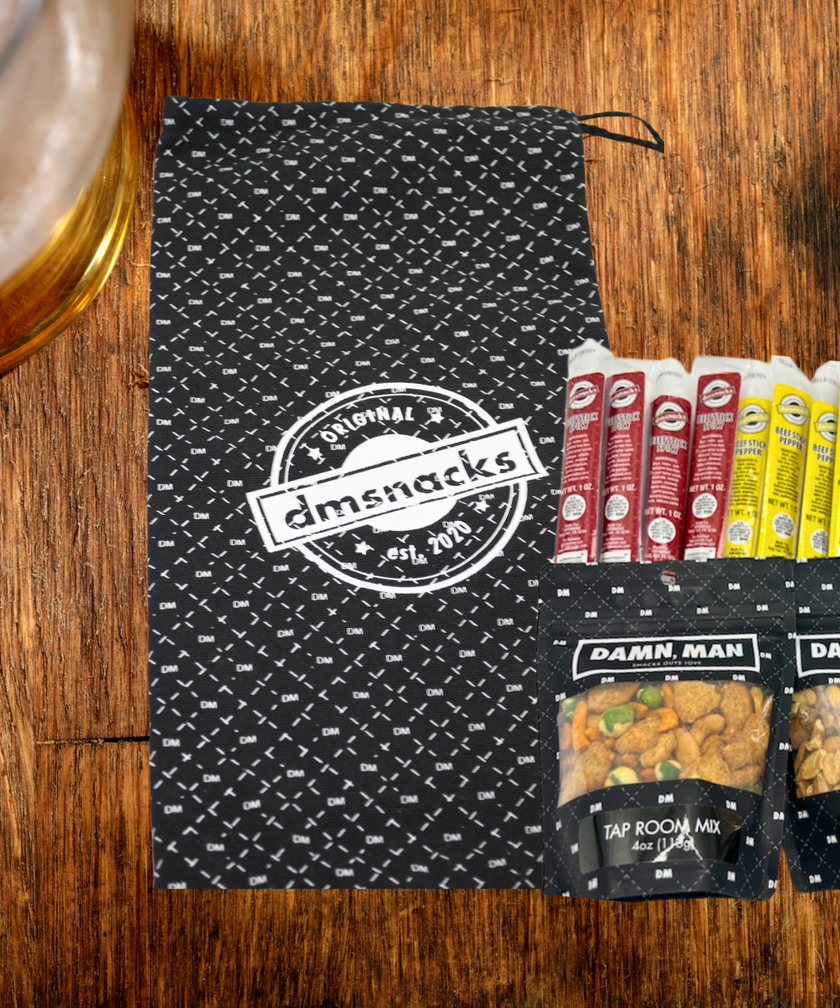 Damn, Man Snacks Snacks Guys Love Meat, Nut, & Cheese Gift Bags