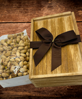 Pistachios in Wooden Gift Box