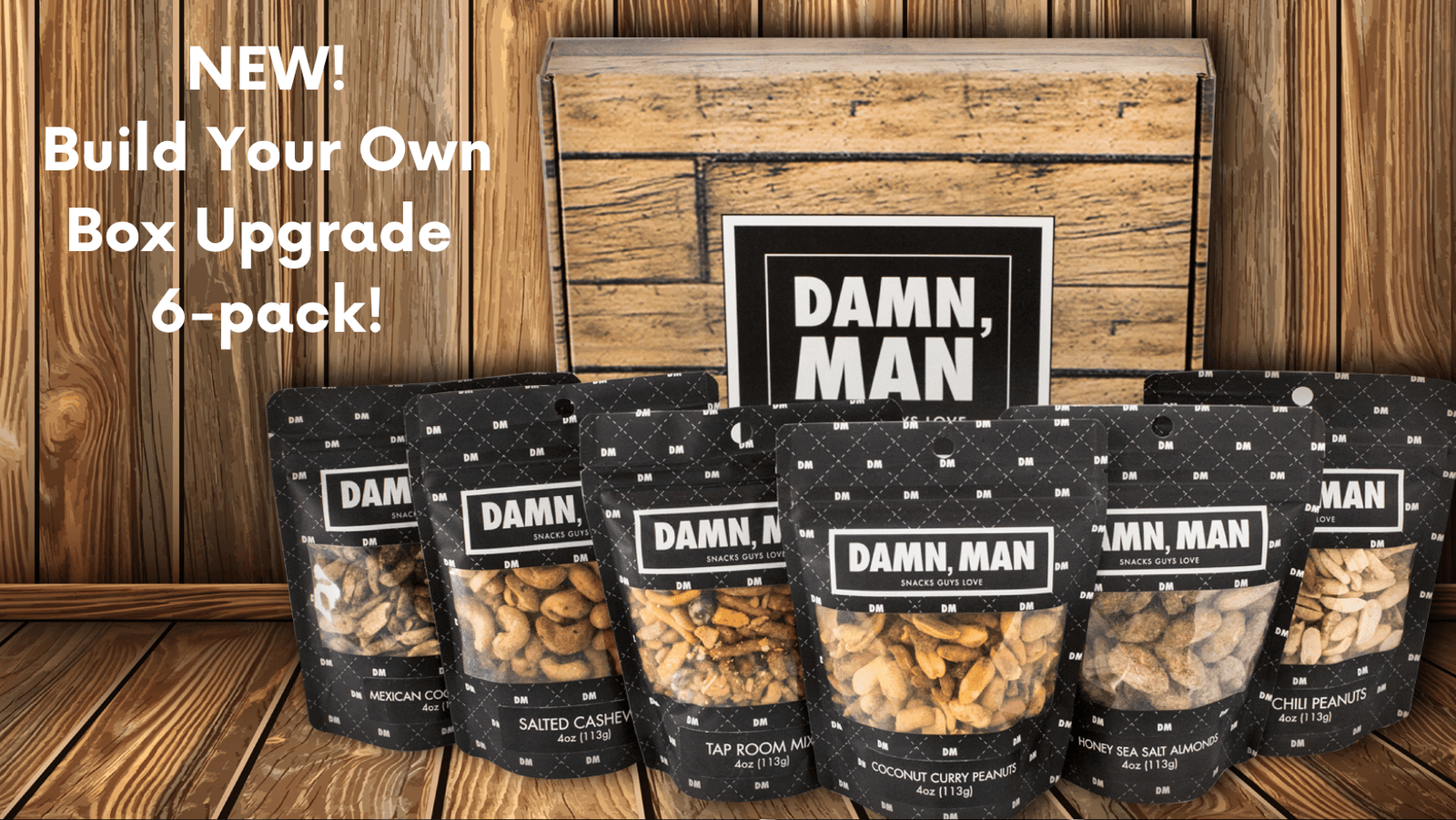 Damn, Man, Snacks Guys Love, Premium Nuts