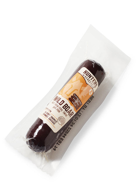Wild Boar Summer Sausage Deluxe Exotic Meat Box
