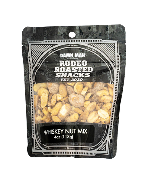 Damn Man Whiskey Nut Mix Roasted Bar Snacks 