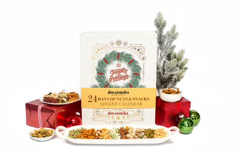 24 Days of Gourmet Nuts & Snacks Advent Calendar 2024 – DM Snacks