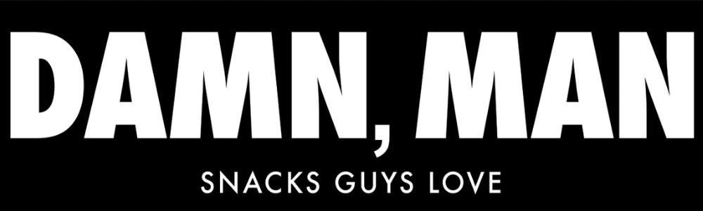 logo of damn man flavored nuts