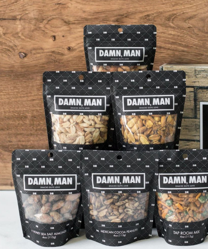 Damn, Man Snacks Guys Love Premium Nuts & Meats All Products Damn, Man Snacks