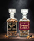 Whiskey Old Fashioned Nut Decanter and Signature Nuts