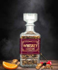 Whiskey Old-fashioned Flavored Nuts Decanter photo