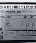 Damn Man Beer Peanuts Nutrition Label photo