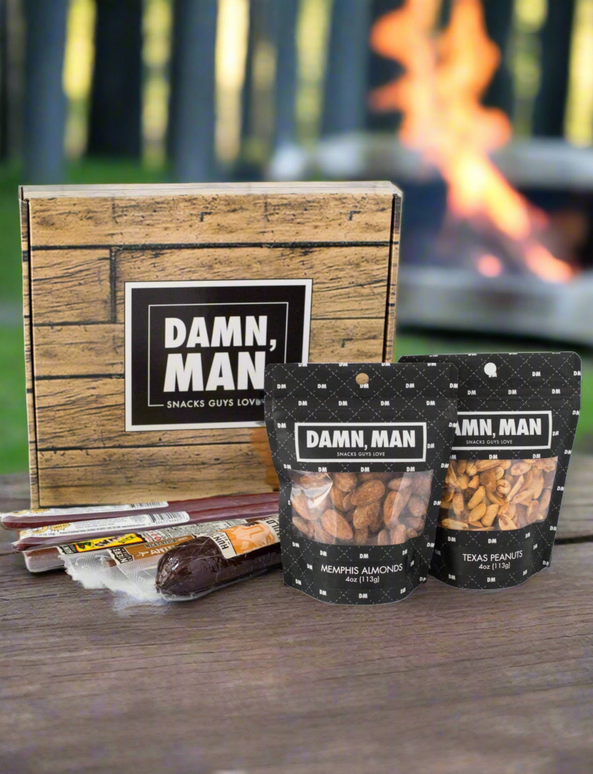 Damn Man Nuts &amp; Exotic Meats Box photo